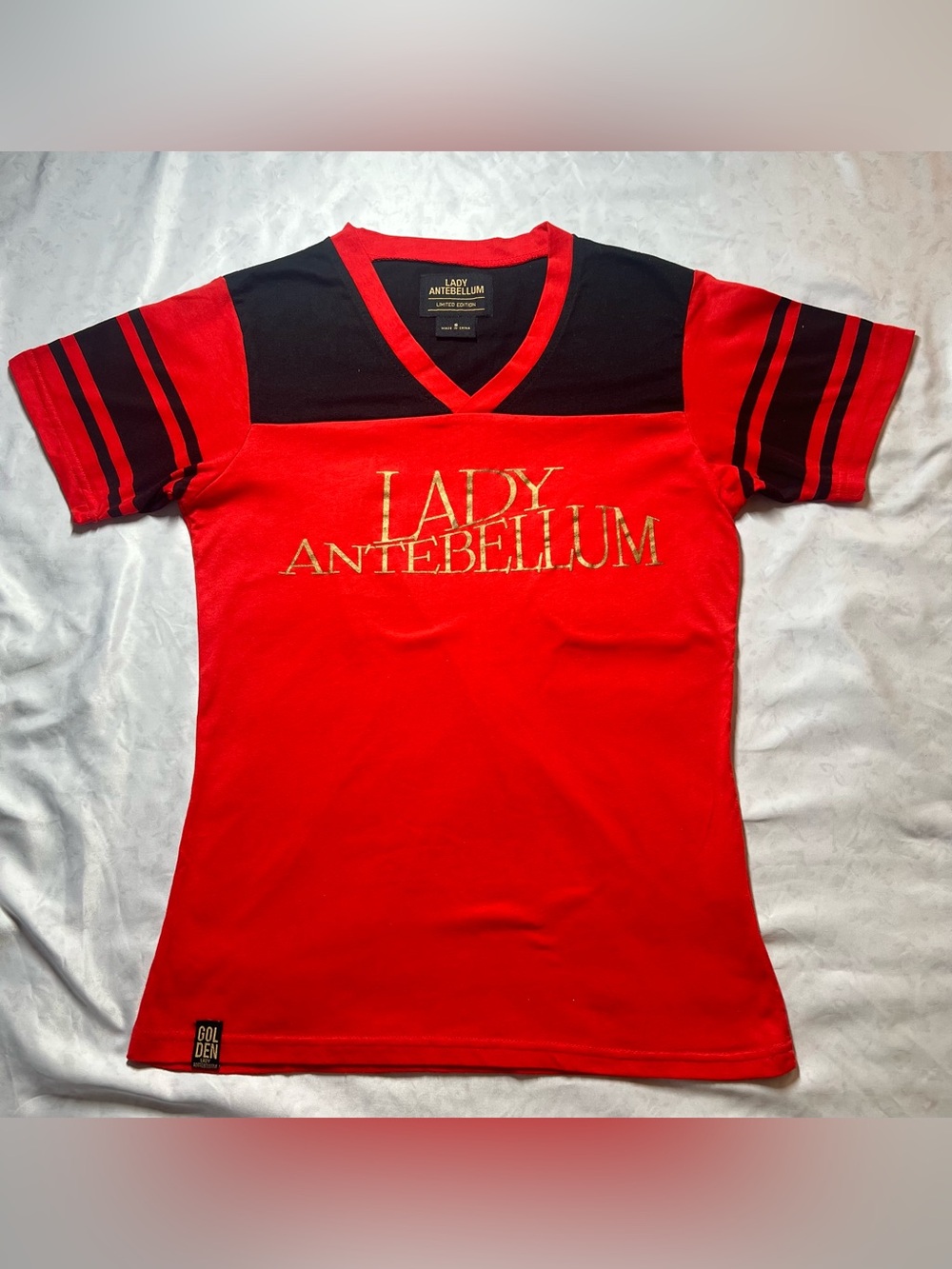 Lady Antebellum Downtown 14 Limited Edition Concert Promo Women’s T-shirt, Small